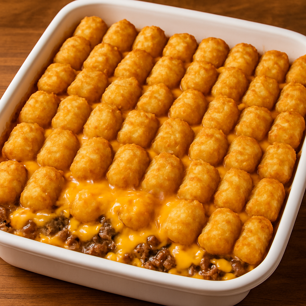 Easy Tater Tot Casserole Recipe for a Hearty Family Dinner